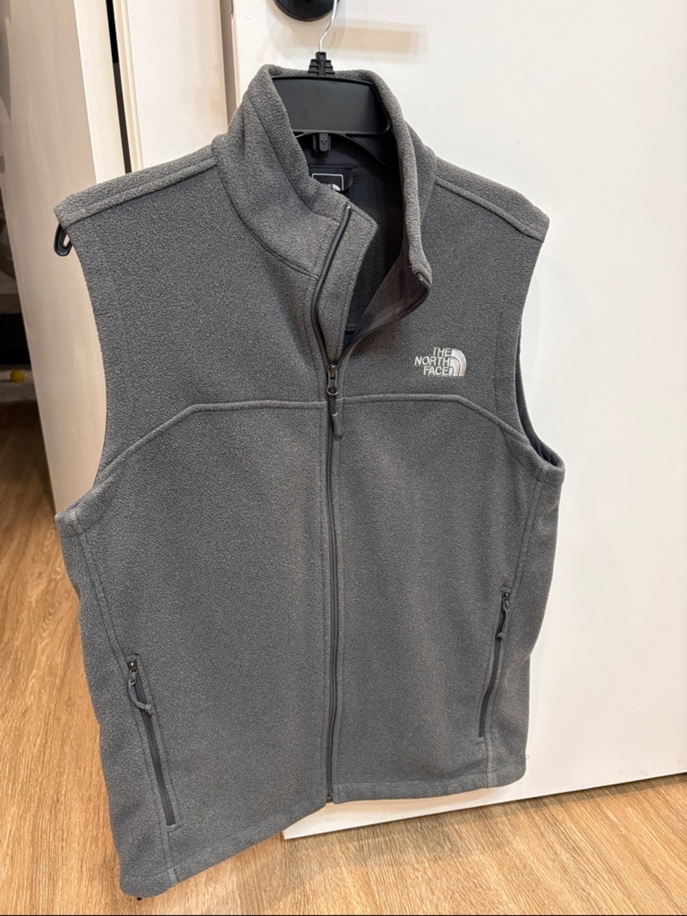 The North Face Charcoal Gray Men's Fleece Vest